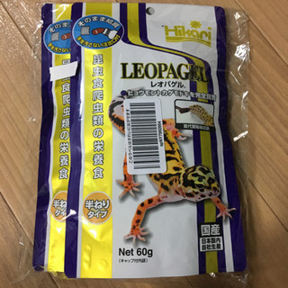 爬虫類用エサ レオパゲル2個