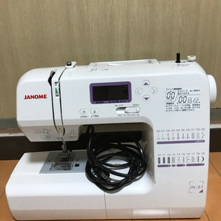 取引中　JANOME ジャノメJN51コンピュータミシン