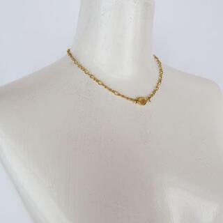 ヴィンテージ　ネックレス　厚めコーティングが可愛いヴィンテージネックレスの画像