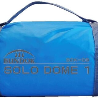 【新品】 テント ソロドーム 1人用  収納ケース付 コンパクト収納の画像