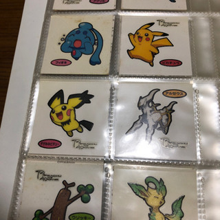 ポケモンパンのシール