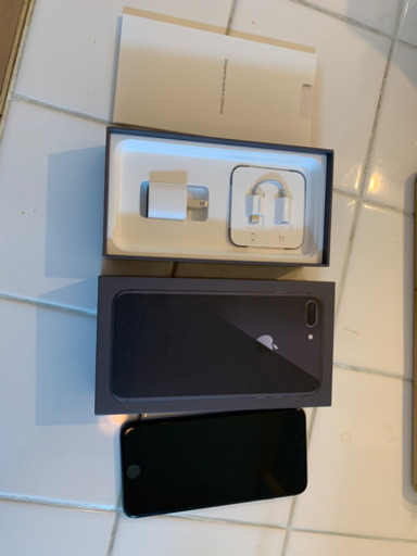 iPhone8 plus black 256GB 