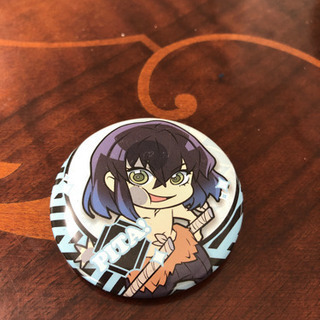 缶バッチ　鬼滅の刃　伊之助