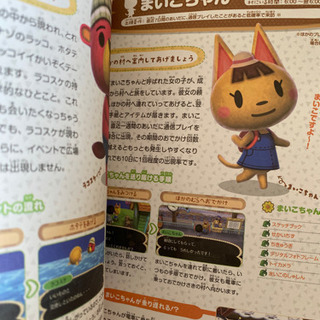 どうぶつの森攻略本の画像