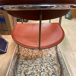 ビンデージ　ダイニングチェア　2脚の画像