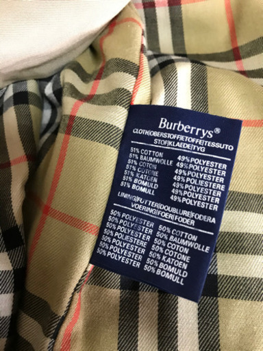 バーバリーステンカラーコート