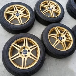 ?185/60R15⭐格安セール中！バリ山！DUNLOP製アルミホイール付サマータイヤ入荷しました?