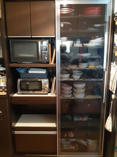 食器棚ブラウン美品！
