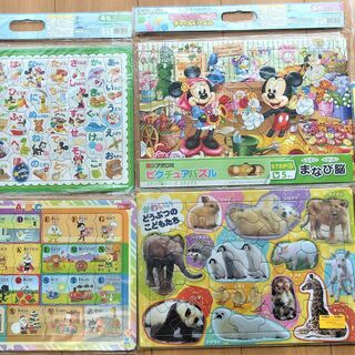 DVD2枚（ぜーんぶ！シナモン！ ・不思議の国のアリス）、パズル4枚