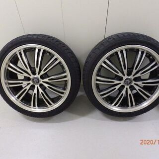 215/40R18　コスミック ヴェネルディ PCD100 5H 7.5J+50 4本セットの画像