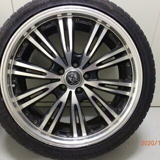 215/40R18　コスミック ヴェネルディ PCD100 5H 7.5J+50 4本セットの画像