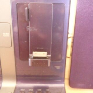iPad/iPod/iPhone対応コンポ（JVC製 型番：UX-VJ5）の画像