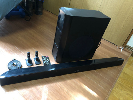 DENON 5.1ch サウンドバー+ウーファー　ホームシアター