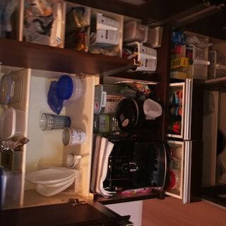 キッチン収納棚の画像