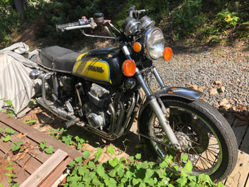 値下げしました！ホンダC B750four-2書類無しレストアベース　旭川