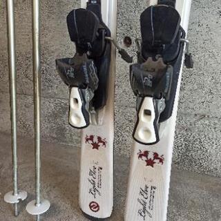 レディース　スキー フルセット　中高生のスキー学習にも最適　スキー板 145cmの画像