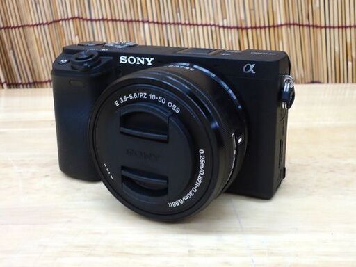 開封展示品 美品 SONY α6400 ILCE-6400Y ダブルズームレンズキット ブラック ミラーレス一眼カメラ ソニー  ☆ PayPay(ペイペイ)決済可能 ☆ 札幌市 豊平区 平岸