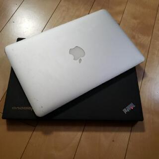 thikpad x240 とMACBOOK AIR ジャンクです