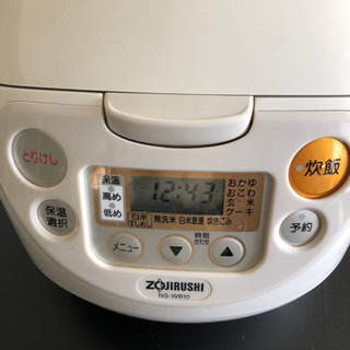 マイコン炊飯器の画像