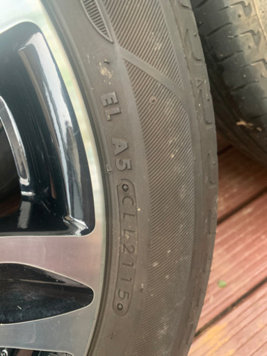 タントRS 純正ホイールタイヤ　4本セット
