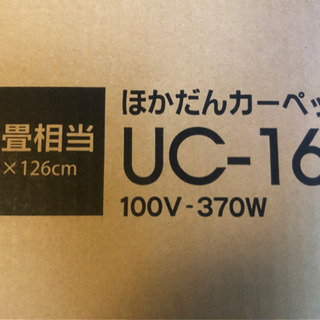 1.6畳用ホットカーペットの画像