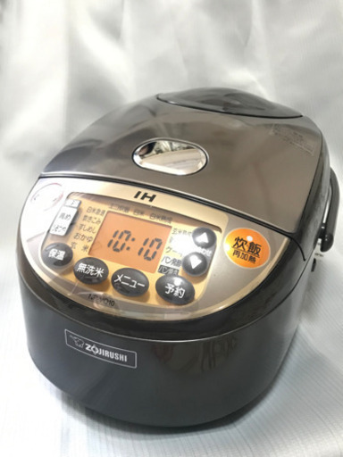 象印 IH炊飯ジャー  NP-VQ10（5.5合・1L）
