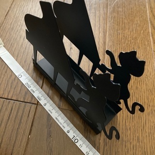 金属製　ネコペーパーナフキン立ての画像