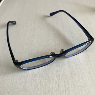 JINS メガネ 青 ジュニア用の画像