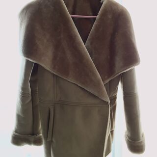 【値下げ】フェイクムートン ハーフコート
