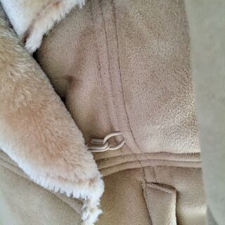 【値下げ】フェイクムートン ハーフコートの画像