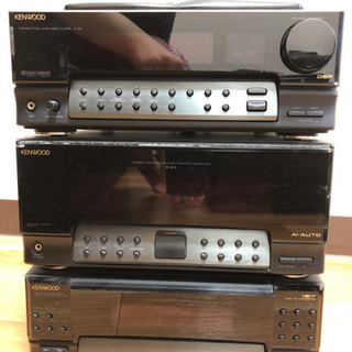 【早い者勝ち0円】KENWOOD コンポデッキ【ジャンク品】