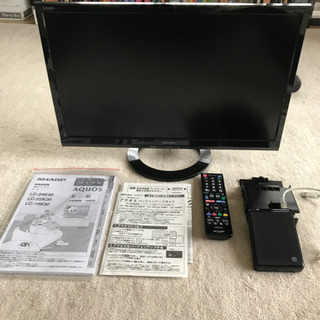 美品　シャープ　液晶テレビ　LC-22K30 ハードディスク50...