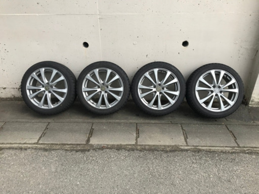 スタッドレスタイヤ 4本 タイヤ215/45R17 ホイル17x7J +48