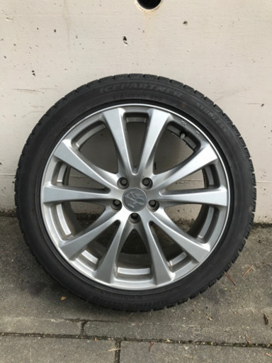 スタッドレスタイヤ 4本 タイヤ215/45R17 ホイル17x7J +48