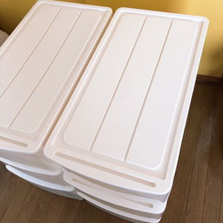 商談中　衣服　収納ケースの画像