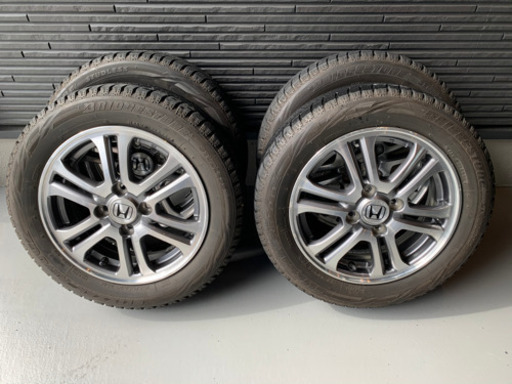 エヌボックス純正ホイール　スタッドレス4本　ブリザック