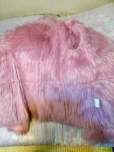 【美品】フェイクファー&ムートン コート