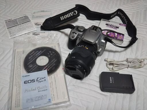 値下げしました！　キャノン EOS Kiss & SIGMA レンズのセット！