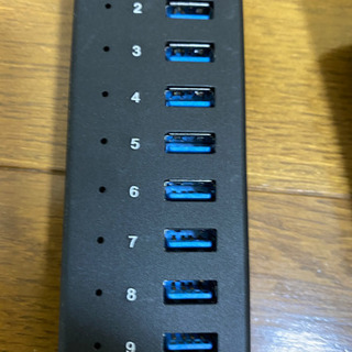 USB HUB 10ポート セルフパワーの画像