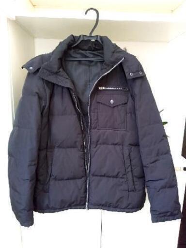 【古着】COMME CA ISM ダウンジャケット黒