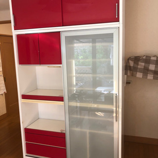 【値下！】キッチンボード  食器棚　カップボード