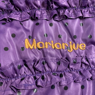 【mariarjue】耳つきアウター　パープル　100cmの画像
