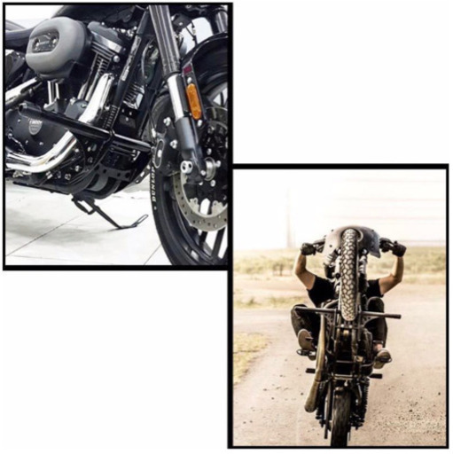 【新品・未使用】BUNG KING ハイウェイペグ クラッシュバー スポーツスター