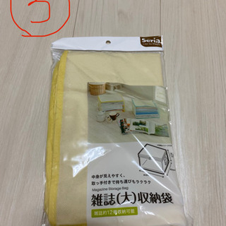100均　収納袋・不織布（文庫本、雑誌、CD）の画像