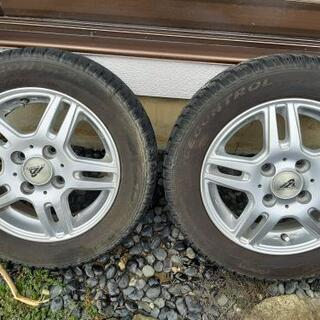 軽自動車 13インチ アルミホイール 155/65R13 4穴 PCD100の画像