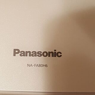 2018年パナソニック製洗濯機　NA-FA80H6