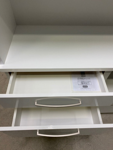 ほぼ未使用！美品です！配送もお気軽にお問い合わせください。ニトリ キッチンボード コパン 100KB-WH