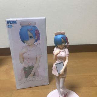リゼロフィギュア　レム　白衣の天使ver　エミリアDragon-dress ver.の画像