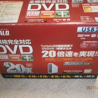 PC対応　外付け　ＤＶＤ　ＲＡＭ　バッファロー