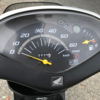 インジェクション ディオ 最高速55km 後タイヤ新品 奈良斑鳩町